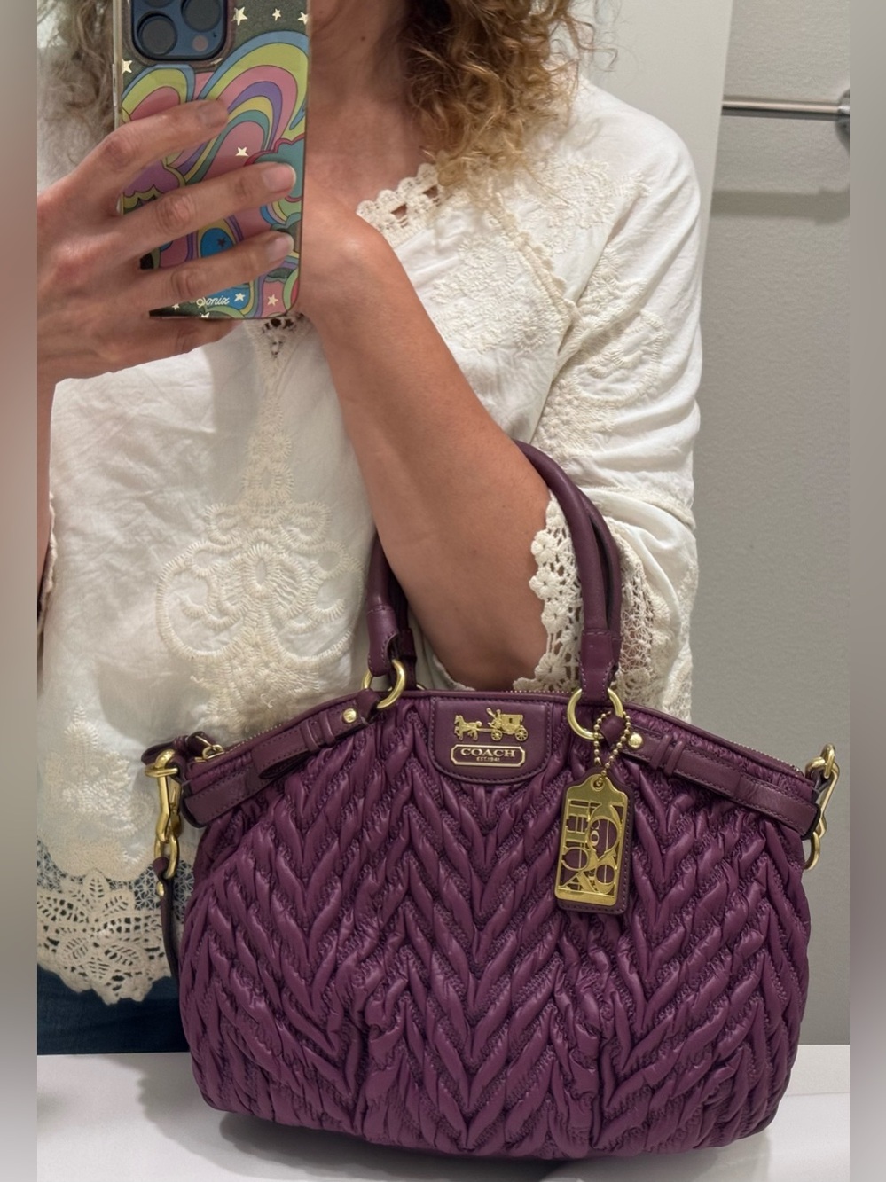 Coach 70th Anniversary Madison Sophia NWOT - Picture 10 of 17